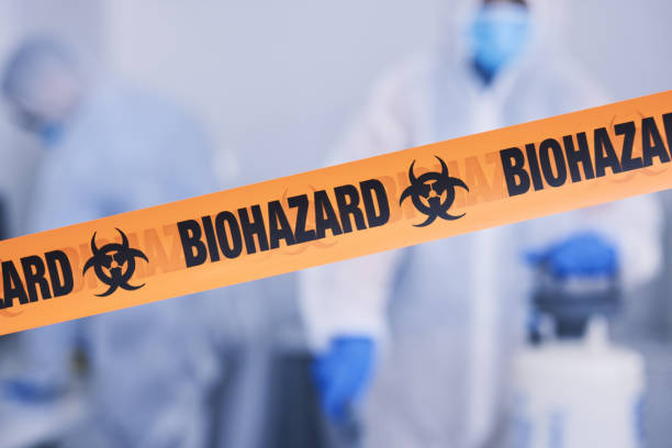 Professional Biohazard technician working in Ladson, SC